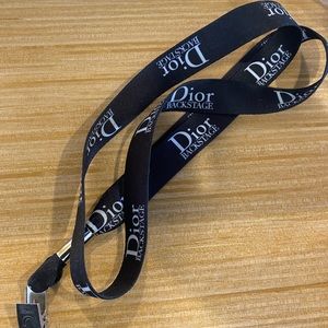 Dior:;Back stage pass id holder